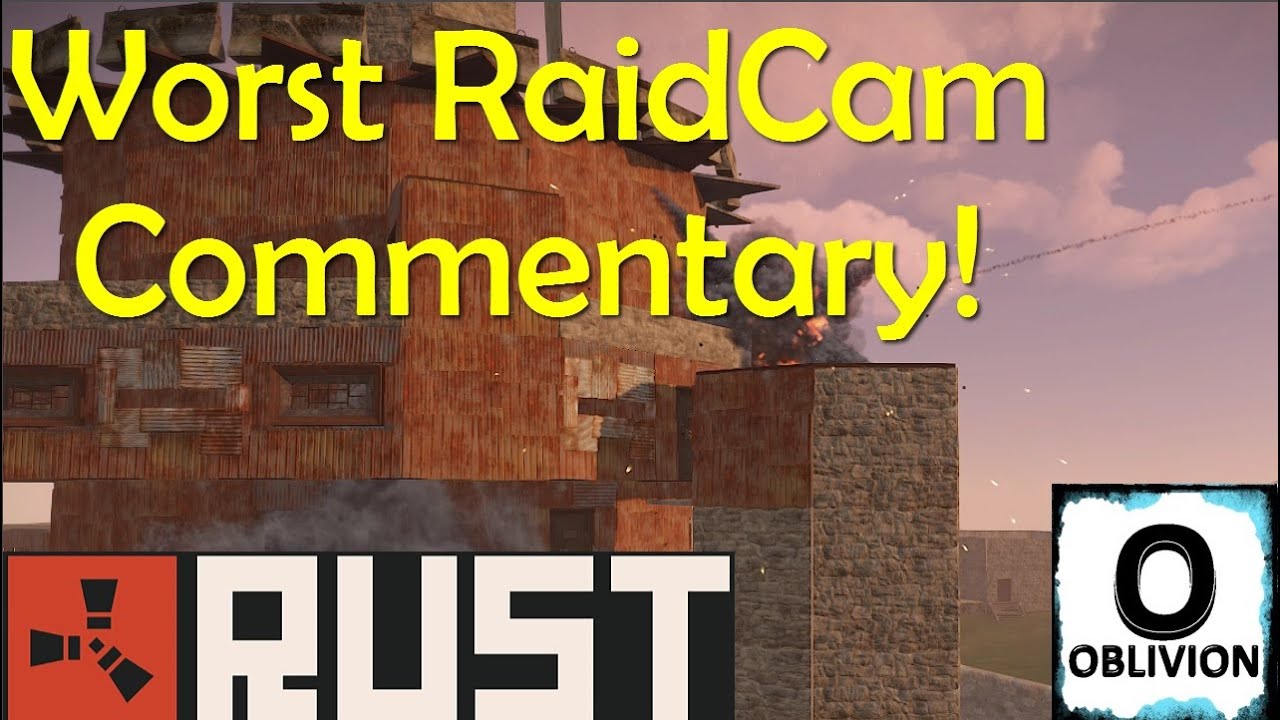 Worst rust raidcam commentary ever - Take down the tower!