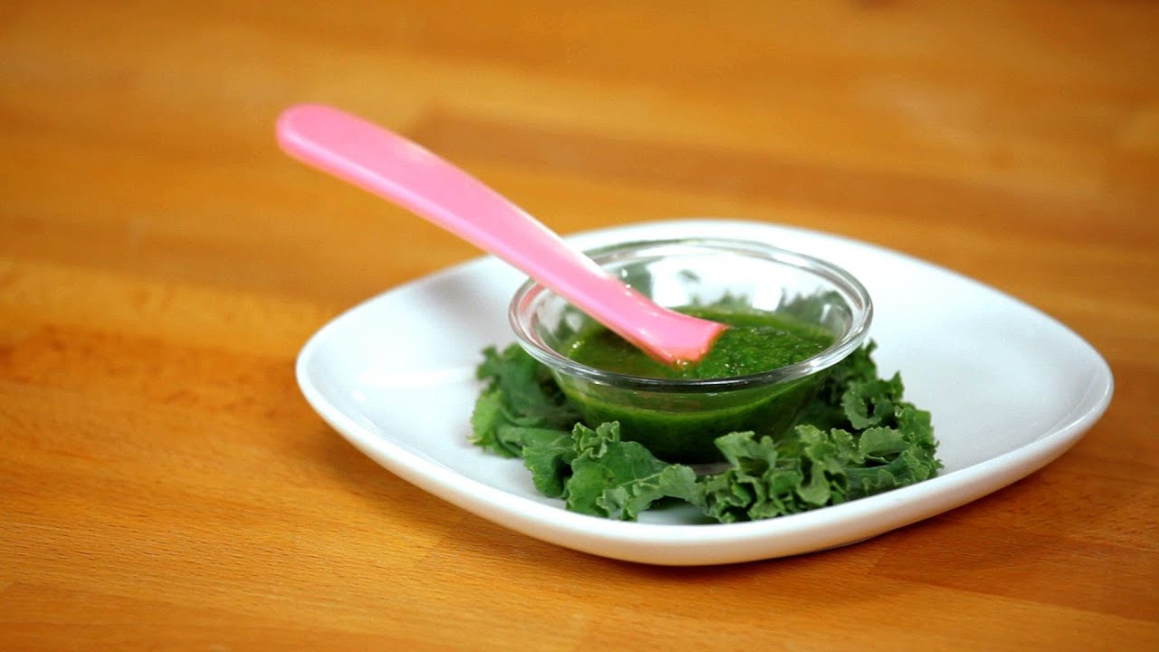How to Make Kale Puree for Babies | Baby Food