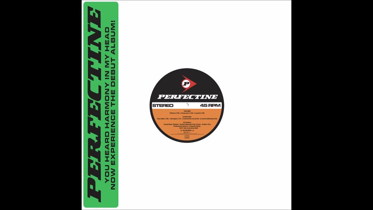 PERFECTINE - You heard harmony in my head [BELGIQUE - 2026]