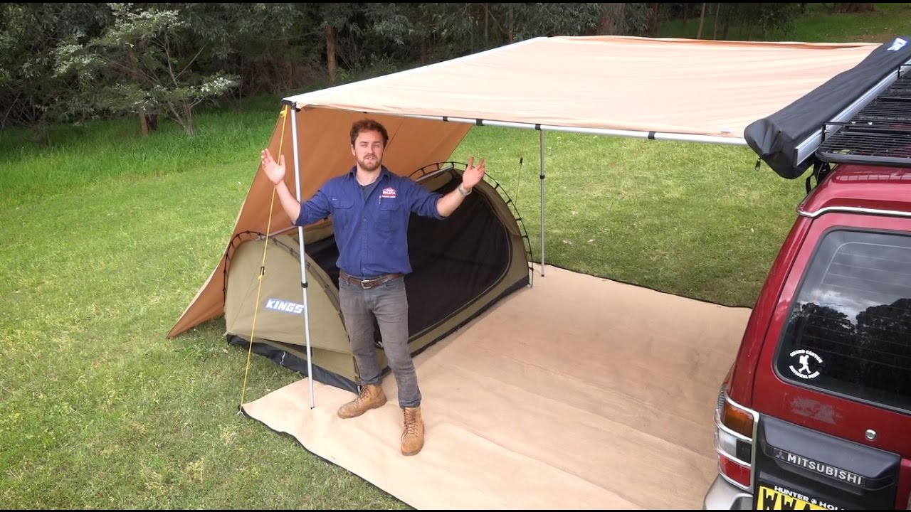 BIG BANG FOR BUCK SET UP - KINGS AWNING + AWNING WALL COMBO!