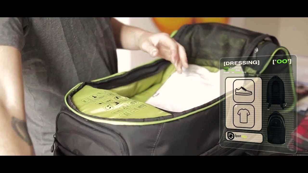 OO, only one, 100 % functional travel and leisure backpack from AG Sportbags