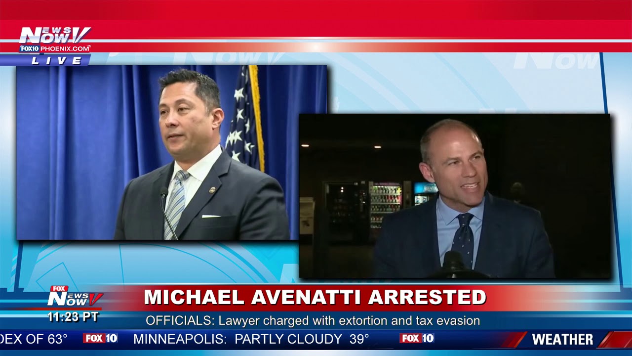 WATCH: Michael Avenatti Arrested For Failing To Pay Taxes