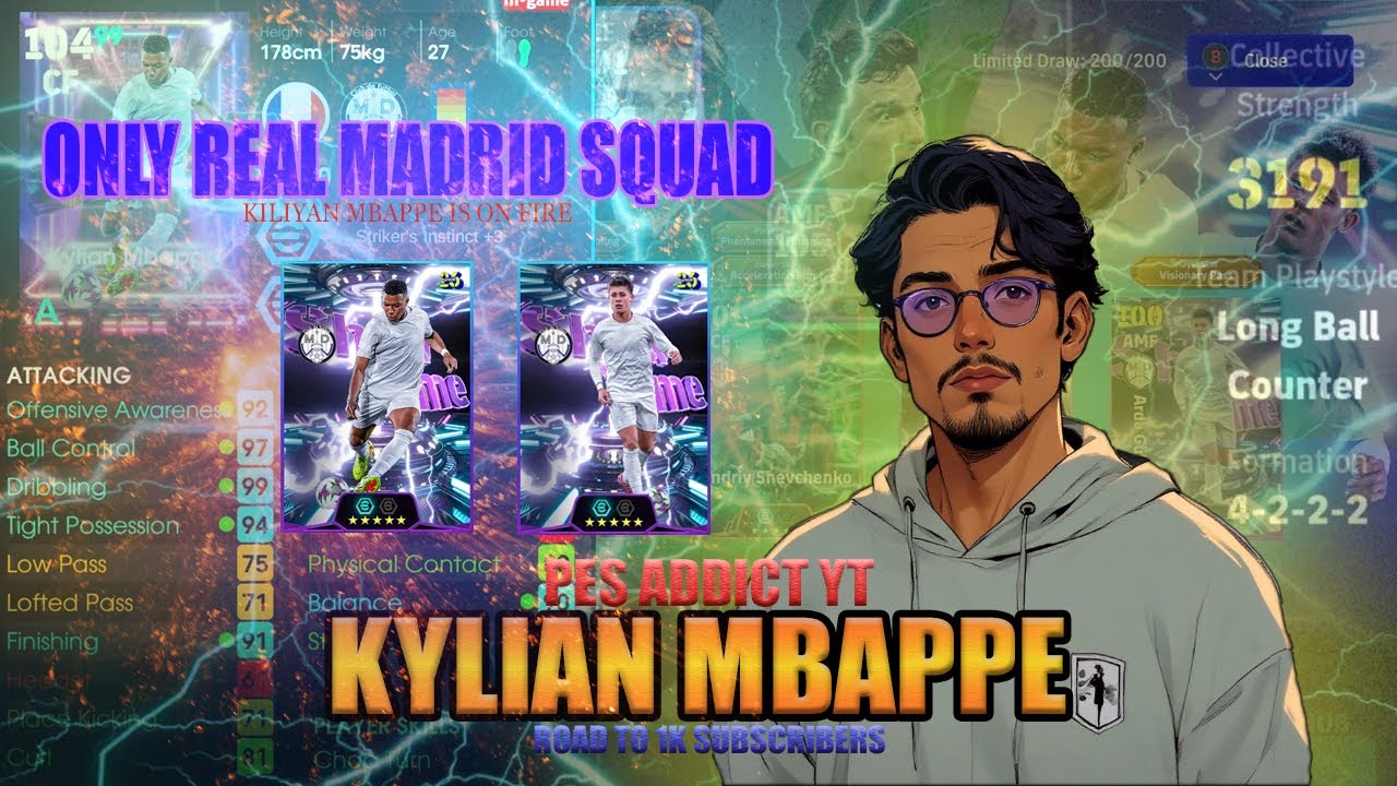 I MADE THE MADRID SQUAD WITH KYLIAN MBAPPE | BLITZ CURLER | WILLPOWER | ARDA GULER | EFOOTBALL2026