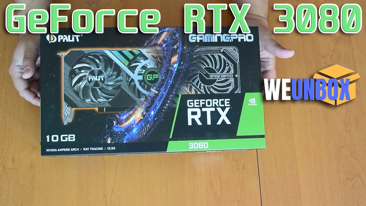Unboxing NVIDIA GeForce RTX 3080 - Palit Gaming Pro