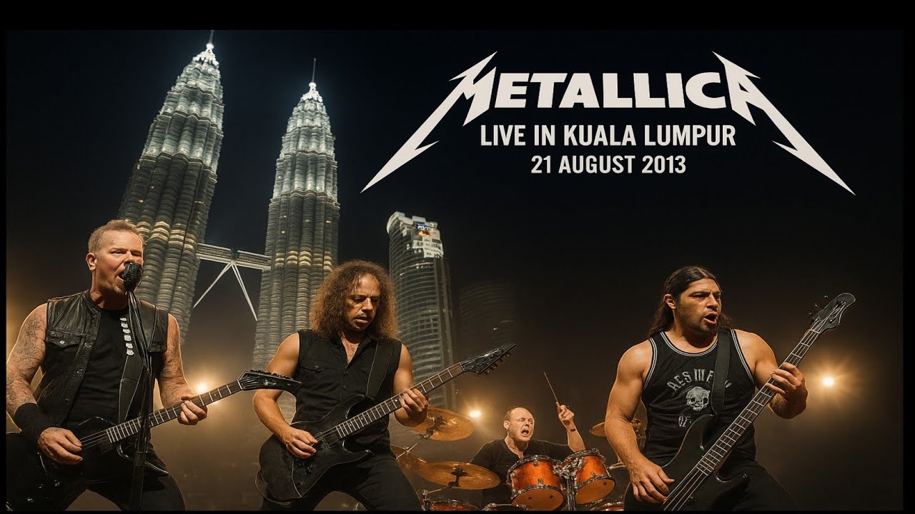 Metallica Live In Kuala Lumpur 2013 - Sad But True / Fade To Black / Enter Sandman
