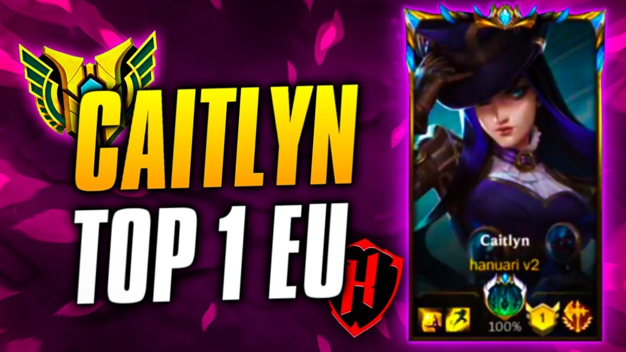 &iexcl;AS&Iacute; JUEGA HANUARI, LA MEJOR CAITLYN DE EUROPA! WILD RIFT 🔥