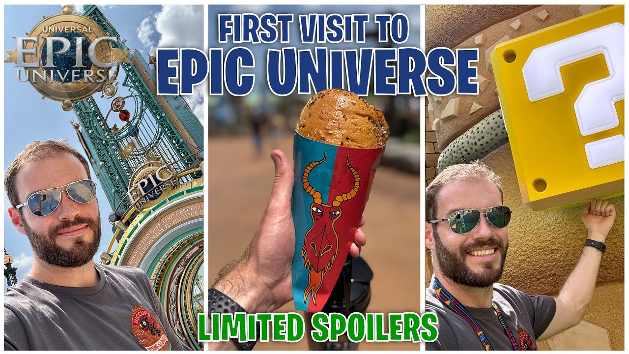 A Rollercoaster of a day at Epic Universe *Minimal Spoilers*