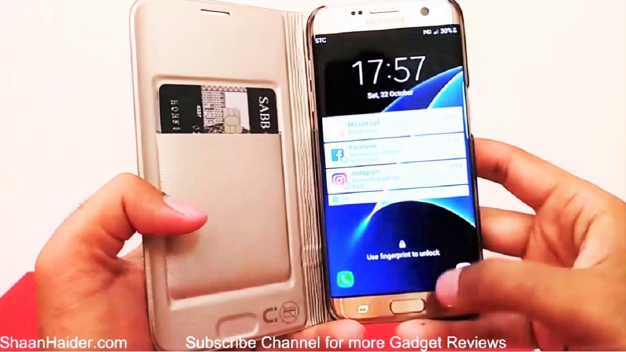 Samsung Galaxy S7 Edge LED View Cover - Detailed Hands-on Review