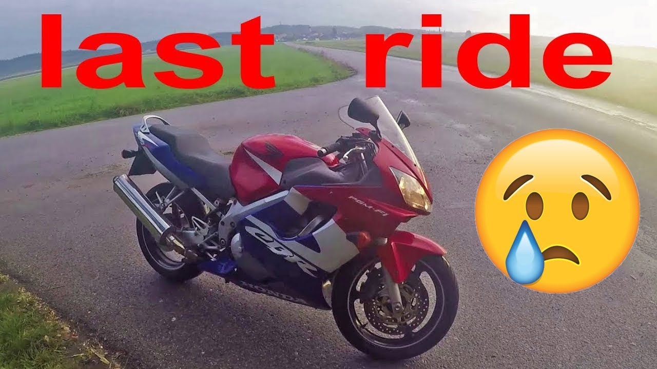LETZTE FAHRT mit meiner CBR600F - MotoVlog #15