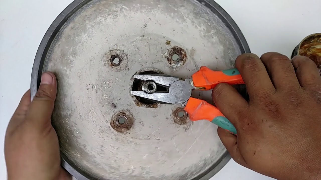 How To Change a Bush , Seal , Steel Axle Of Washing Machine's Brass Router Plate || In Urdu/Hindi ||