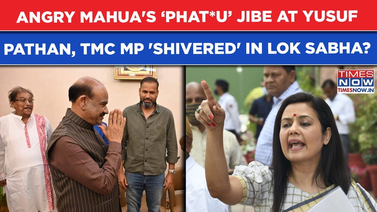 Mahua Moitra's 'Phat*u' Jibe At Yusuf Pathan As J&K MP Shares Story, TMC MP 'Shivered' In Lok Sabha?