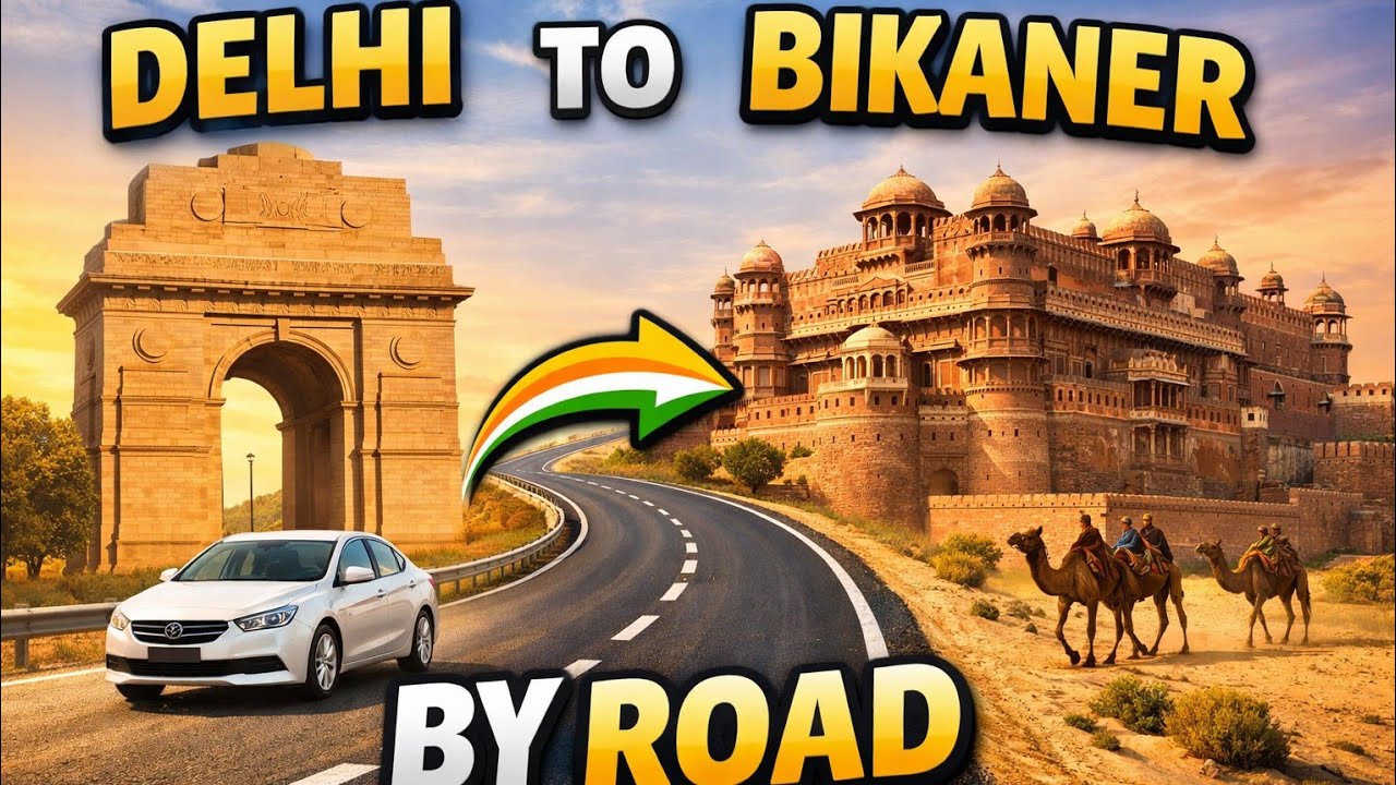 Delhi To Bikaner By Road