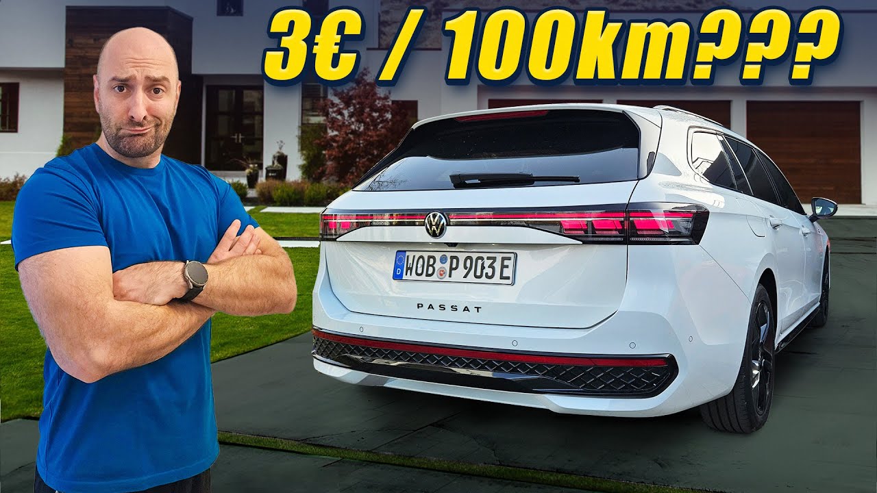 VW Passat Variant eHybrid: Nessun altro può raggiungere un'autonomia di 120 km!