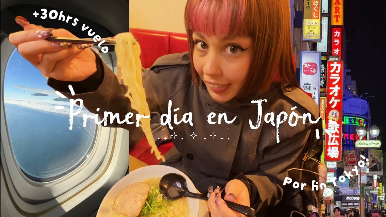 VLOG JAPÓN EP1 🌸 aeropuerto, Asakusa y Harajuku 