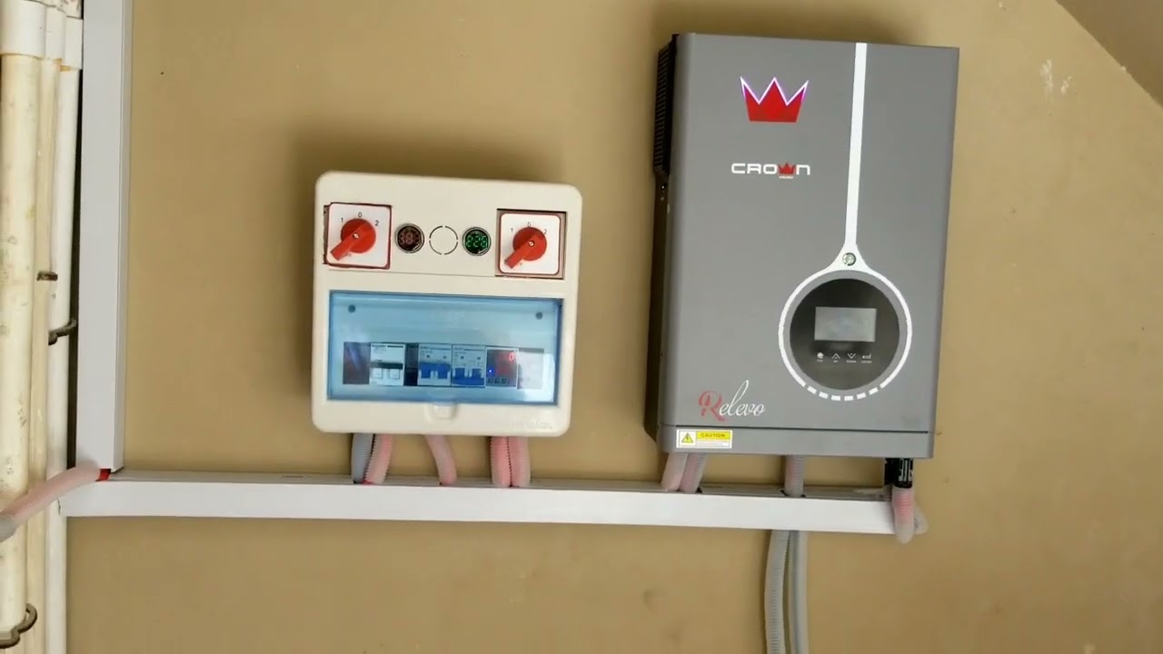 4.2kw Crown J Solar 8 Penals Complete  Setup | Technical solar A-grade