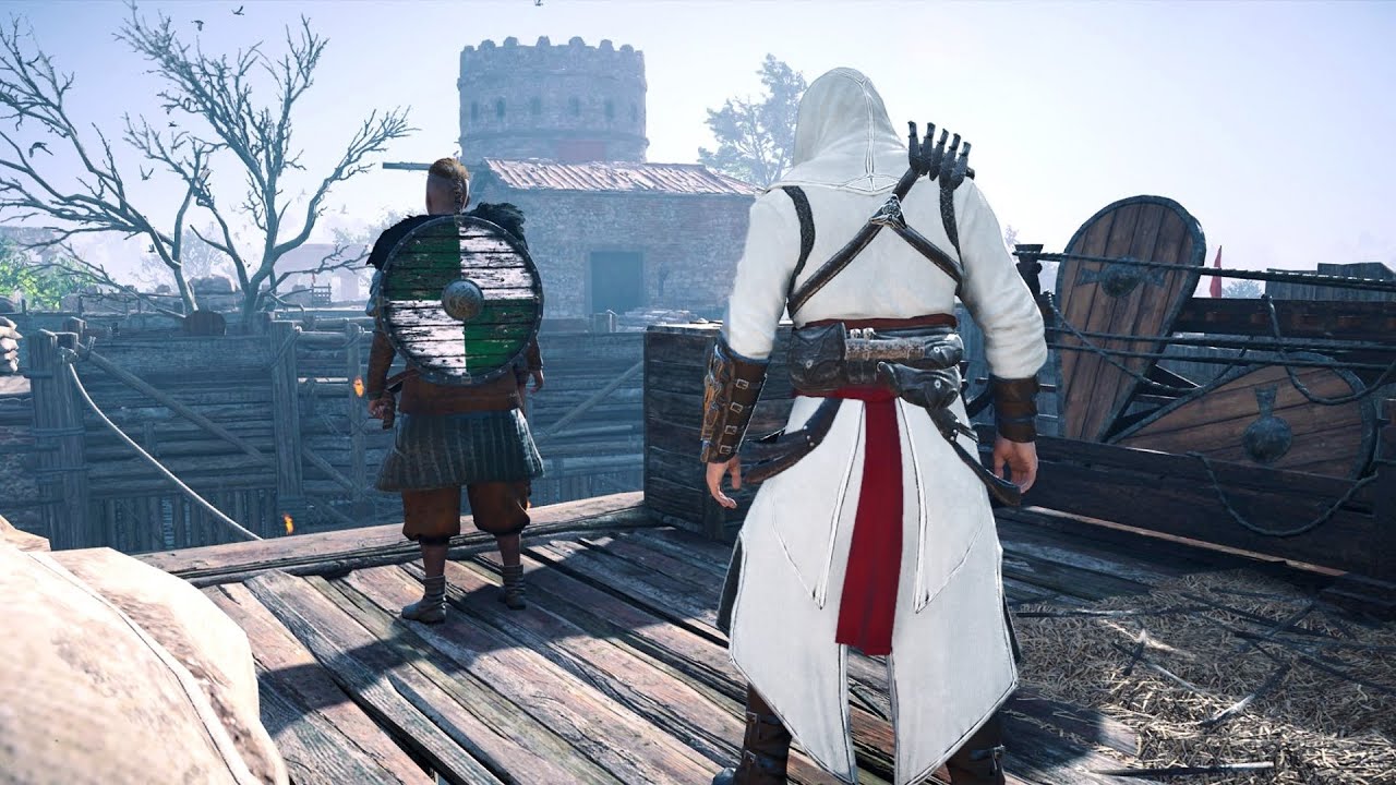 Assassin's Creed Valhalla - Stealth Play with Altair Outfit