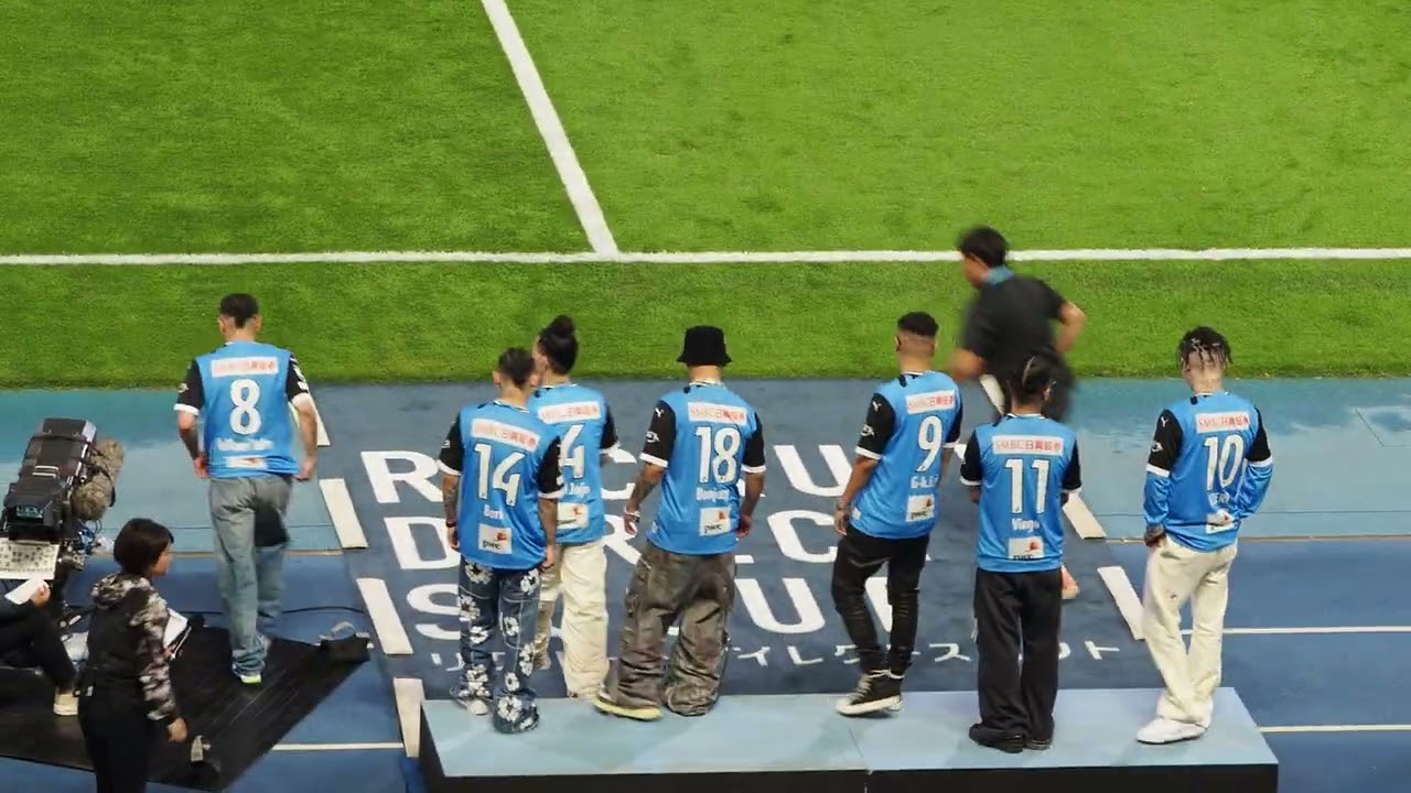 【2023/10/20】BAD HOPさんによる始球式