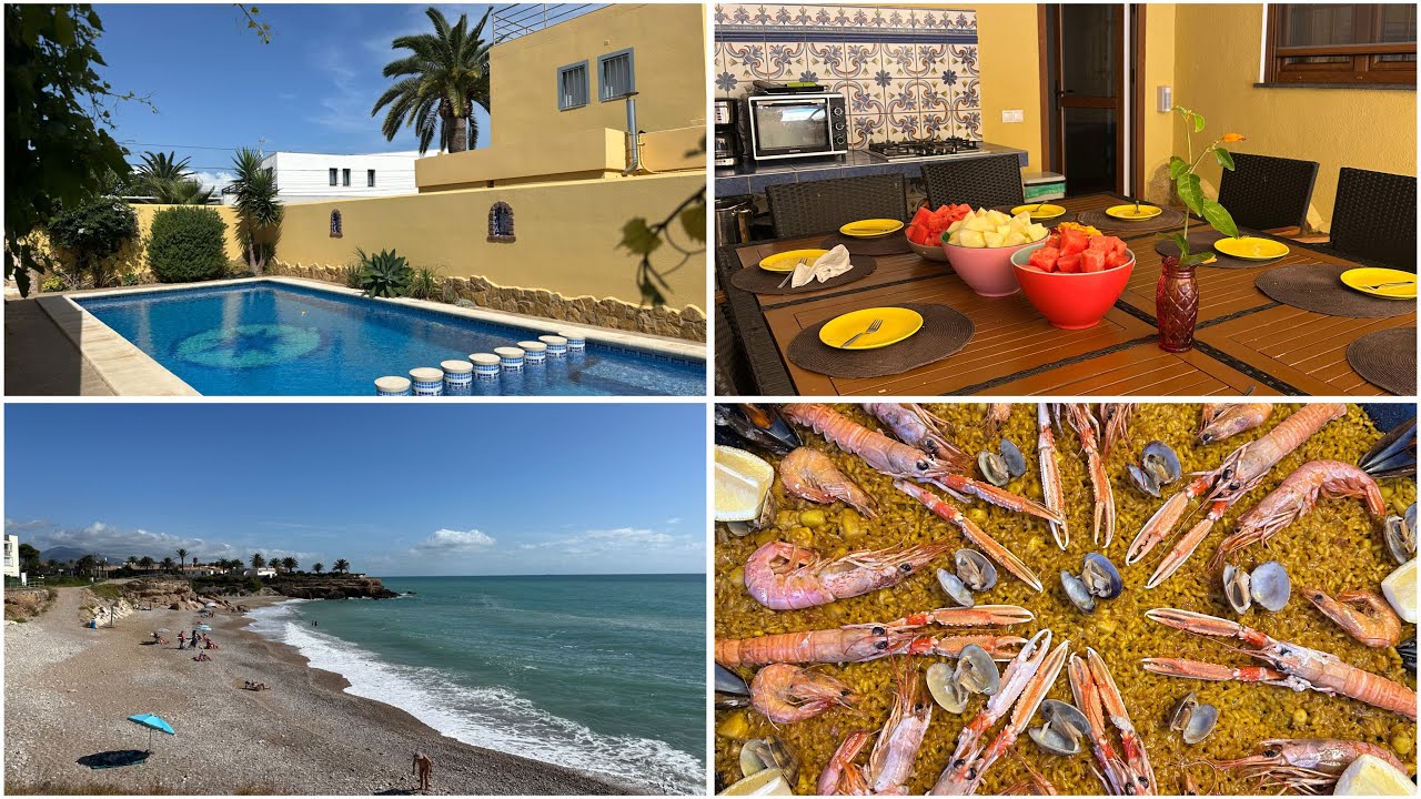 Отдых на Вилле. Винарос (Испания) 🌊🌴🇪🇸.