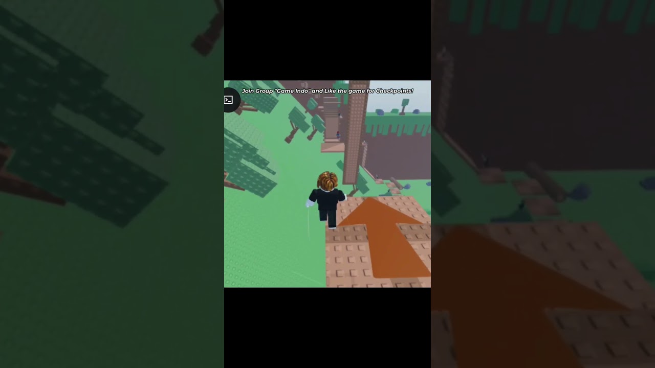 🥓 Bacon play glide tower 😱 part-3683690275 #shorts #roblox #gaming