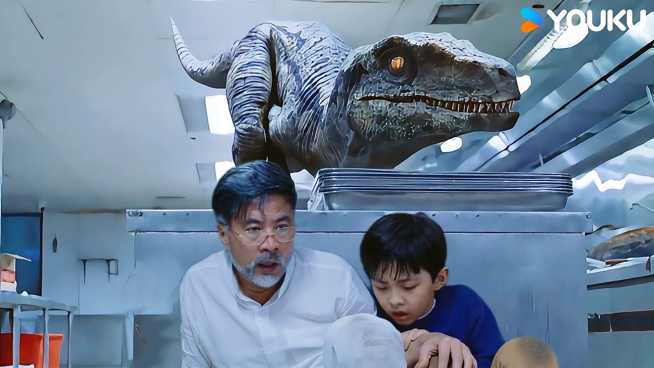 Mecha T-Rex out of control! Attacking everyone randomly|The Heart of the Future| YOUKU MONSTER MOVIE