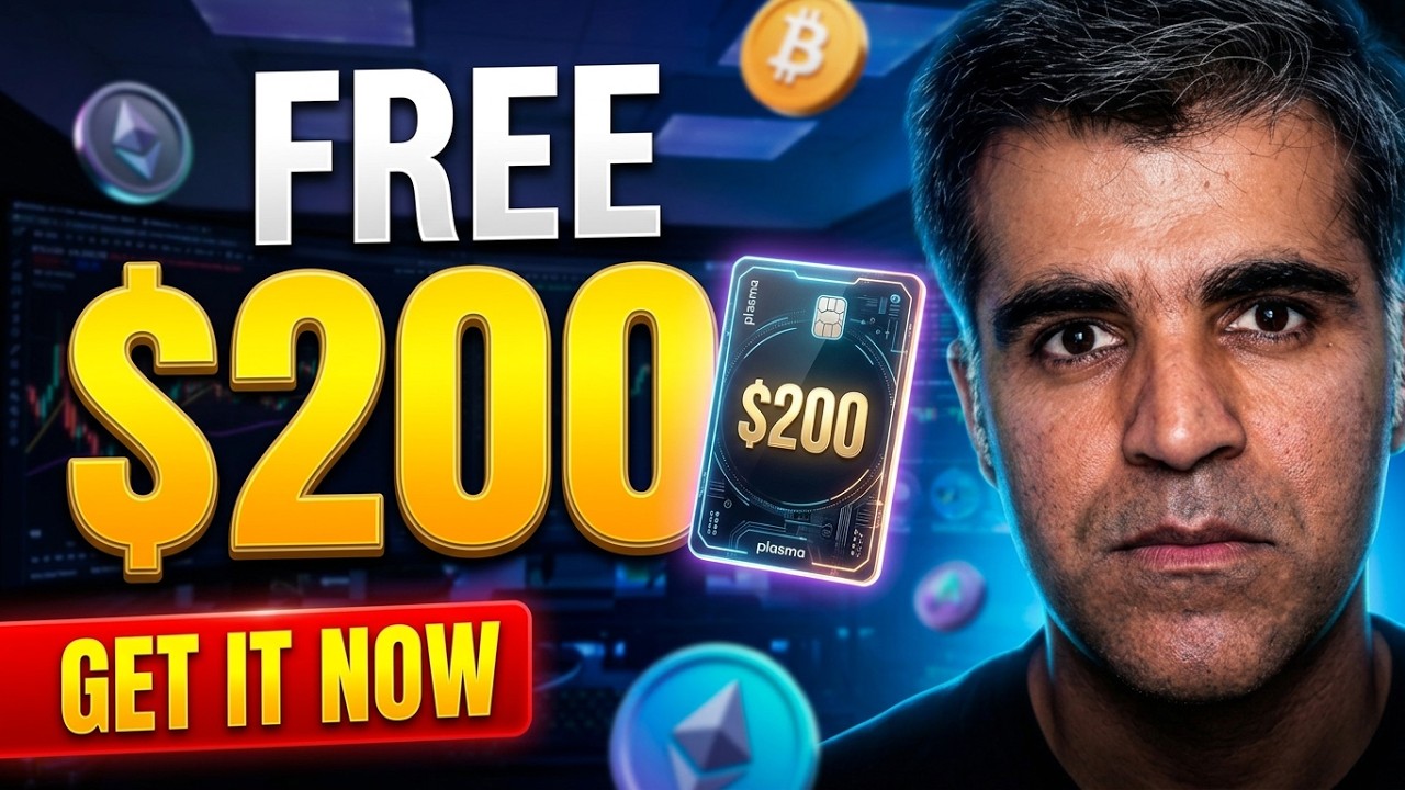 3 Ways to Get a Free $200 Plasma Crypto Card Today