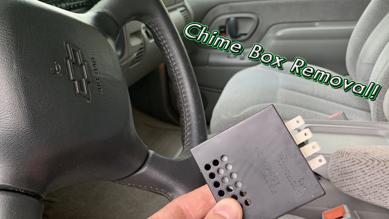 Как снять модуль звукового сигнала на GMC/Chevrolet C/K 1500 1995-1998 годов выпуска