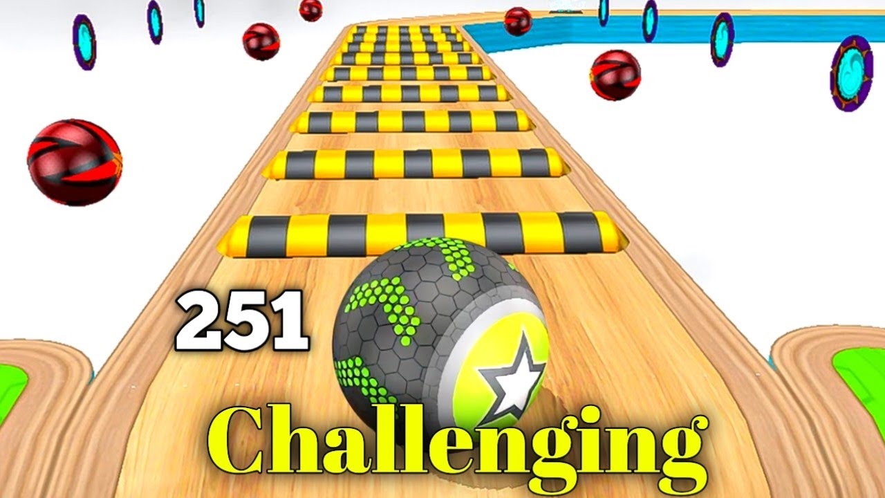 Going Balls Speedrun – Levels 251–260 | No Fails, Perfect Run 