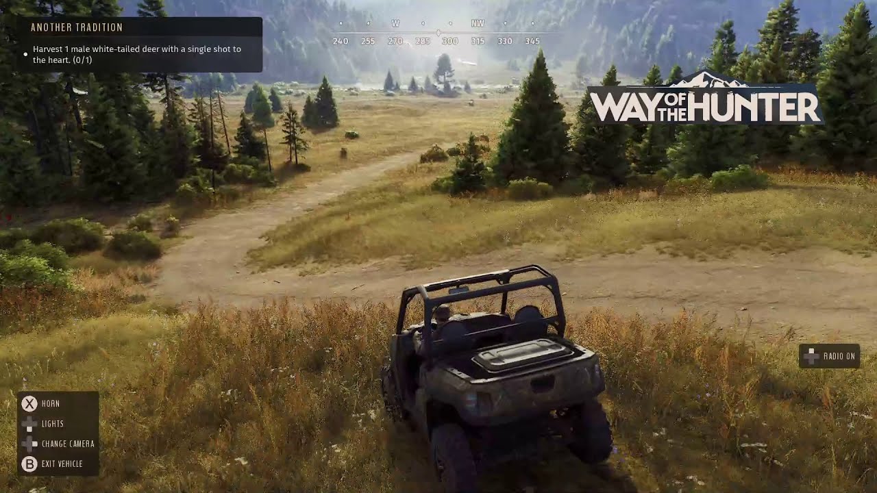 Finally get the UTV in Way of the hunter