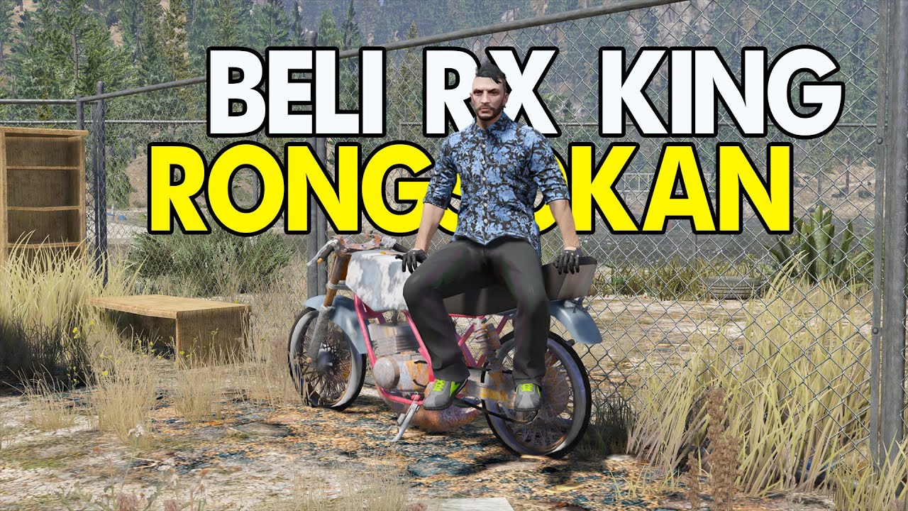 Nekat Beli RX KING Rongsokan Buat Di Modif - GTA V