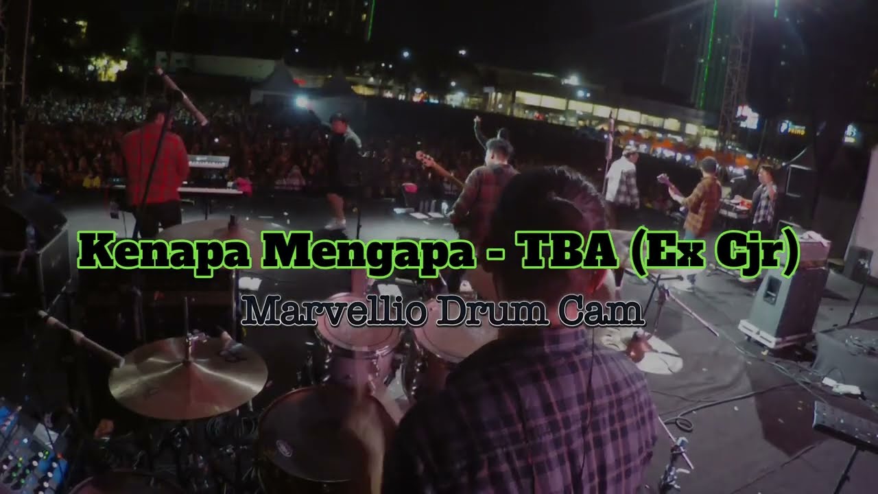 TBA LIVE! - KENAPA MENGAPA | Marvellio Drum Cam at Futuristik