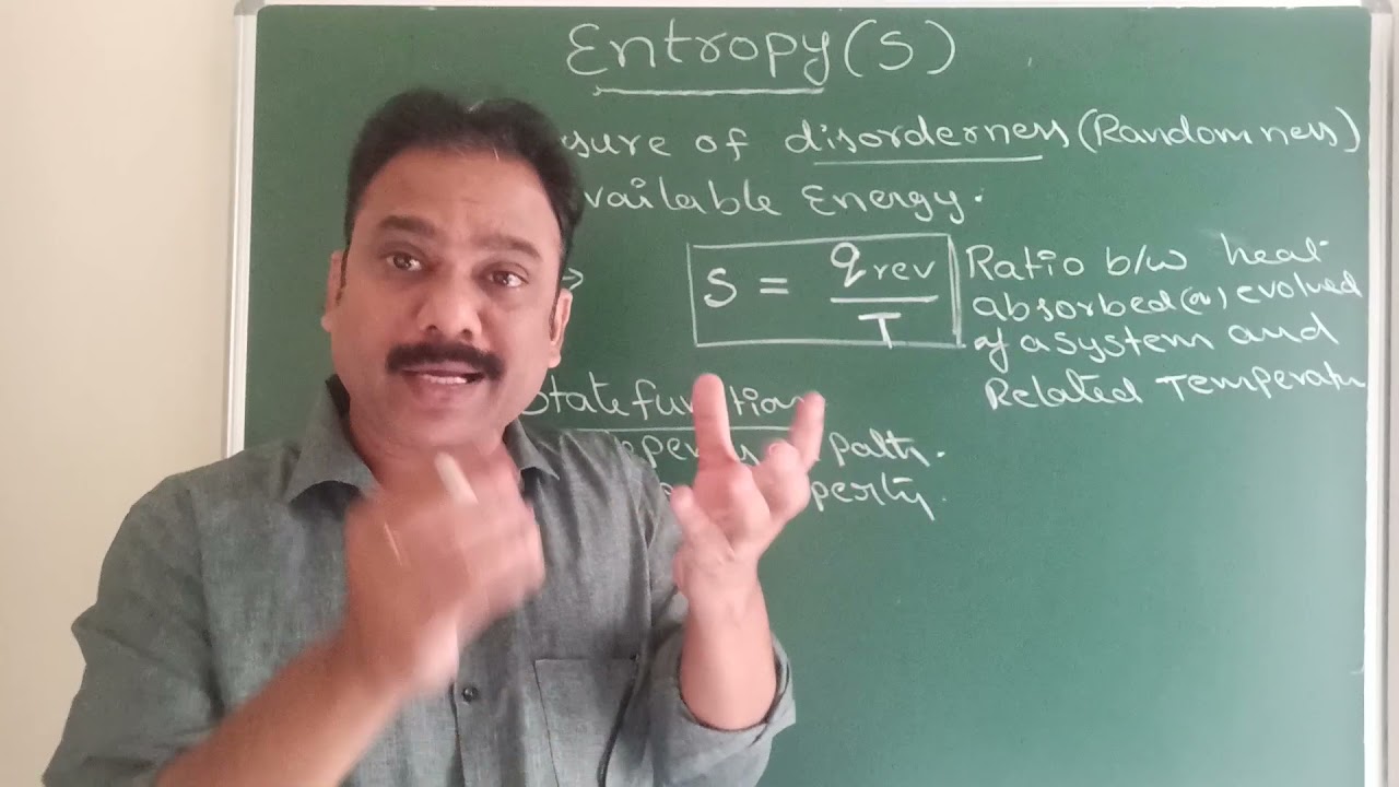 Entropy || Thermodynamics_10 || calculation of entropy in different processes | explained in Telugu