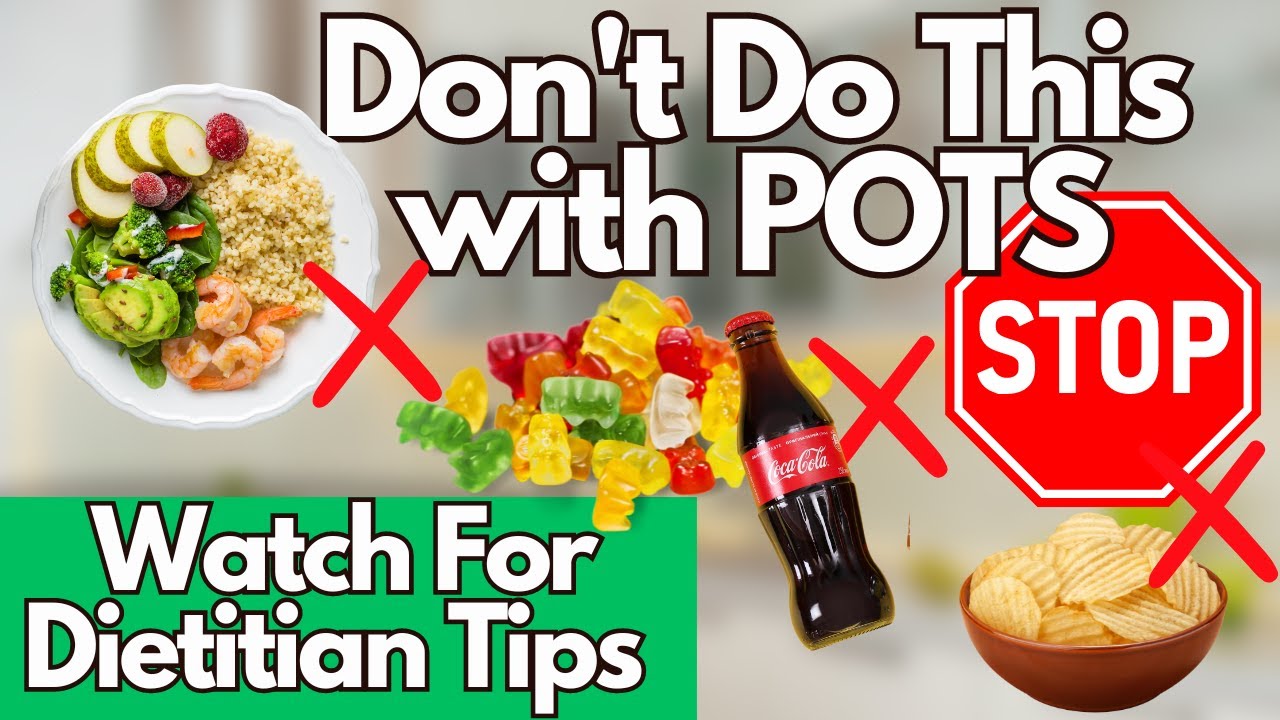 5 Nutrition Mistakes People Make With POTS Syndrome | How to Eat Well On a POTS Diet by a Dietitian