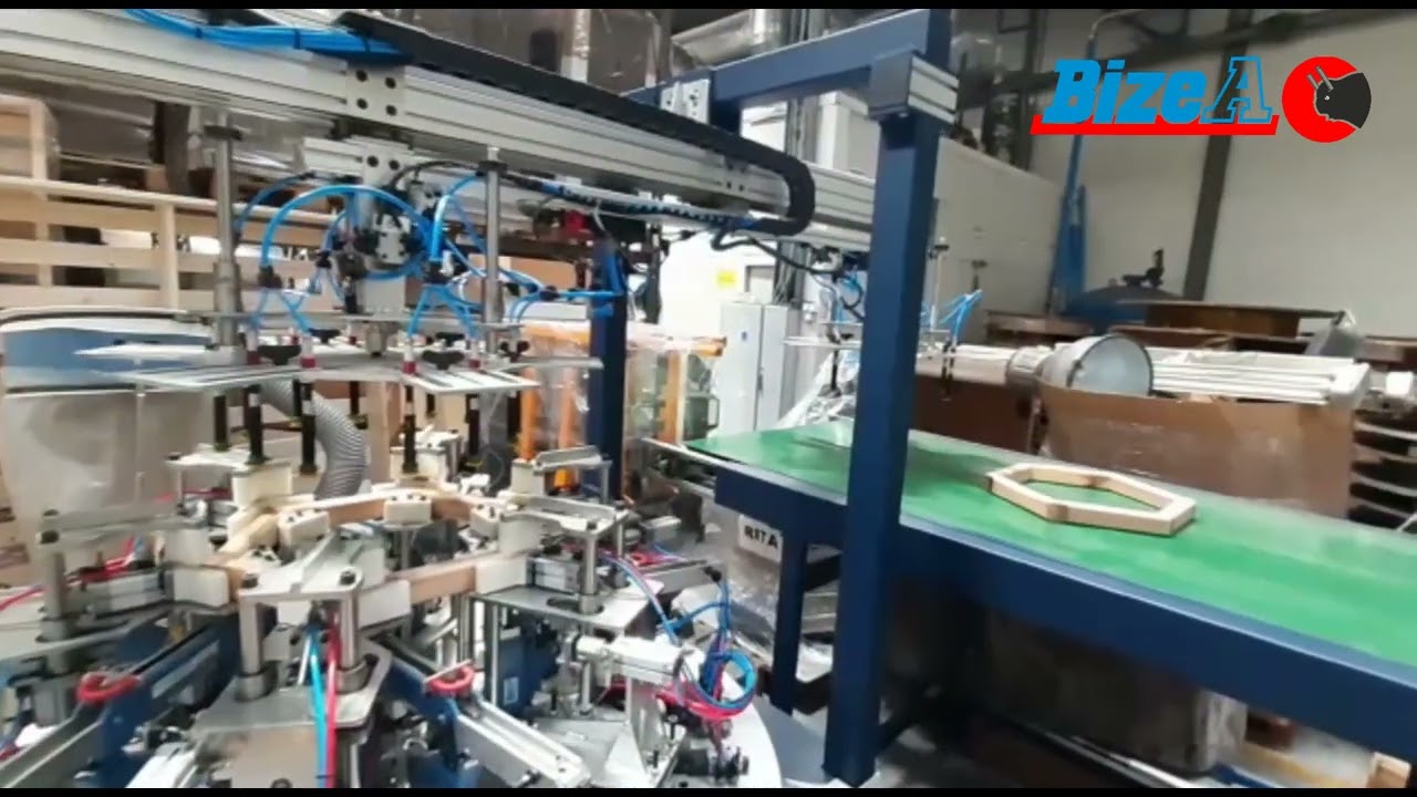 DONICE 6K linia do automatycznego montażu donic ogrodowych | Technika połączeń | BizeA