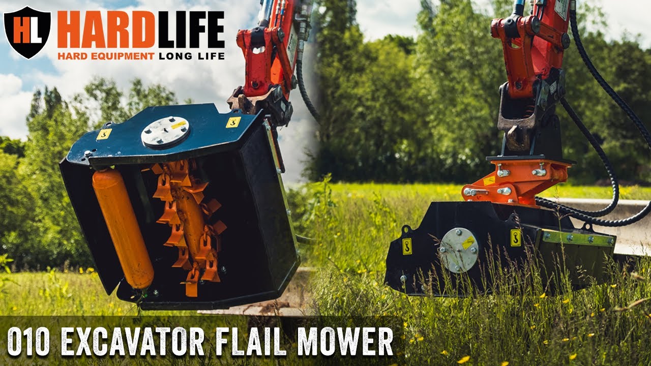 Hardlife - 010 Hydraulic Excavator Flail Mower