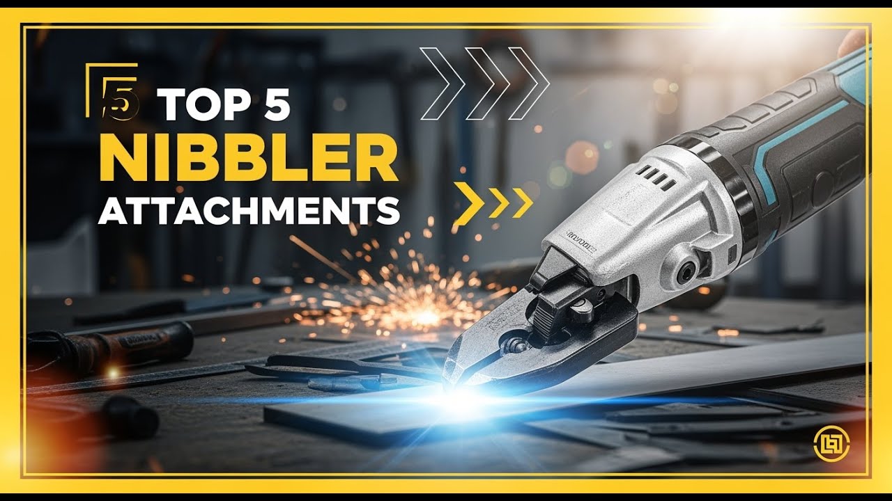 TOP 5 Best Nibbler Drill Attachments 2026 | Cut Sheet Metal with Your Cordless Drill