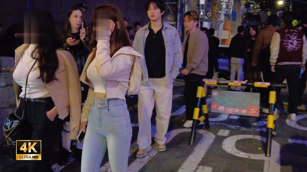 ［Itaewon 4K］Seoul Night Walk!! ~ Захватывающая ночь в Итэвоне ~ Полная незабываемых воспоминаний~~!!