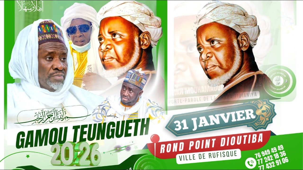 🛑[DIRECT]GAMOU TEUNGUTH 2026: CÉRÉMONIE OFFICIEL.