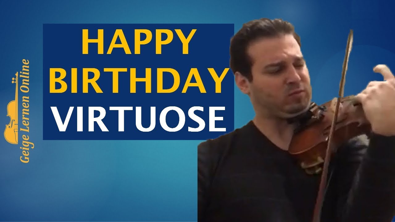 Sehr virtuoses Arrangement von „Happy Birthday” (das solltest du dir anhören!)