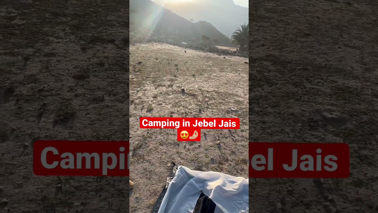 T’is the season! Camping in the RAK mountains ⛺️ 
