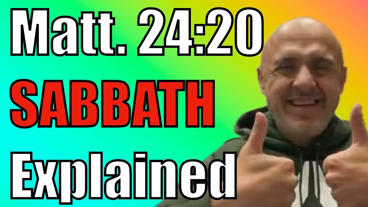 Did Jesus REALLY Say To Keep The Sabbath In Matthew 24:20? | Sabbath-Keepers REFUTED | @SHAMOUNIAN