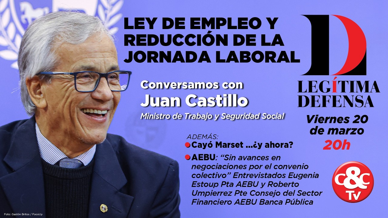 Legítima Defensa 20 de Marzo 2026 - Conversamos con Juan Castillo