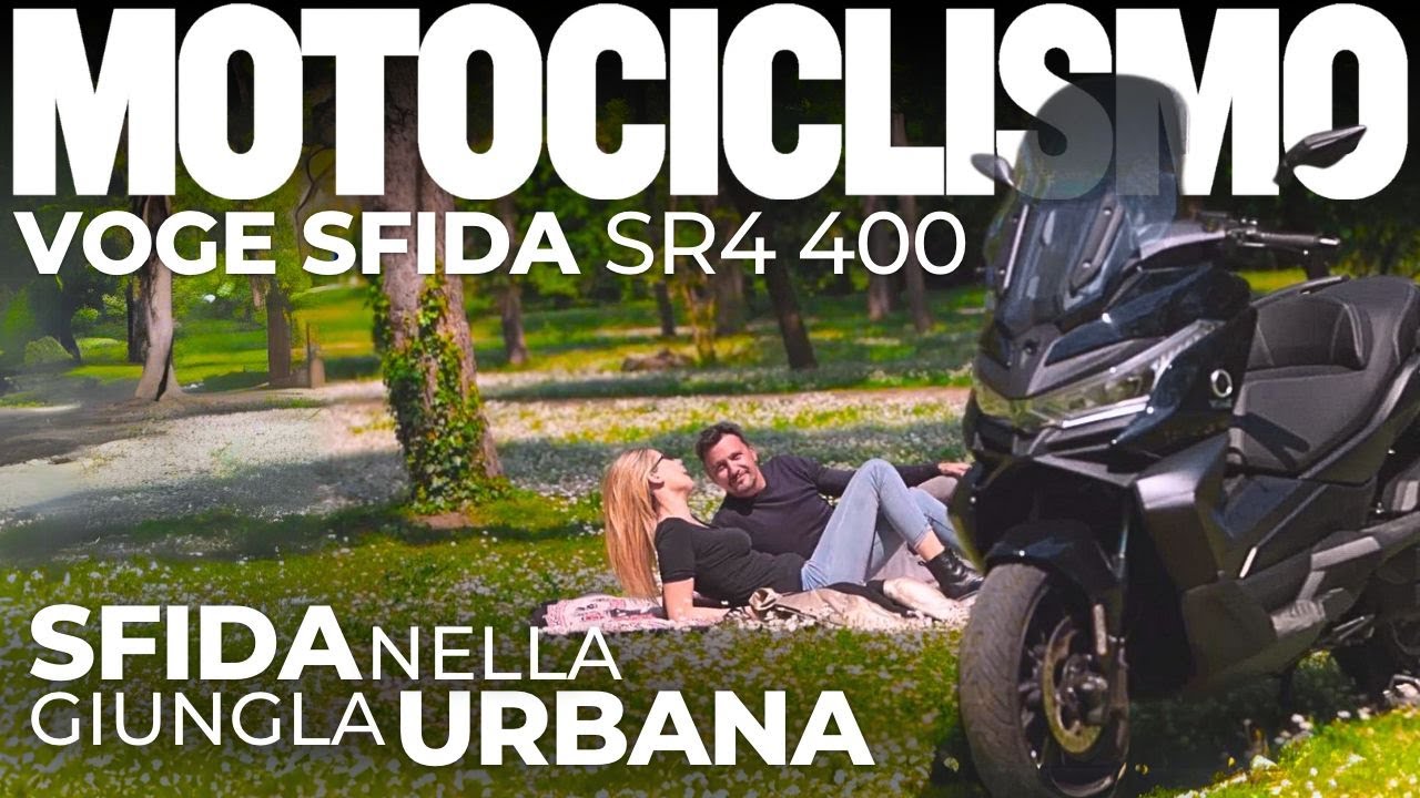 Test VOGE SFIDA SR4 400; scuola, lavoro, tempo libero: lo scooter perfetto per ogni sfida quotidiana