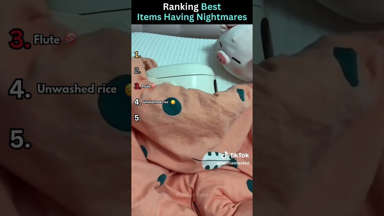 Ranking BEST Items Having Nightmares 💀