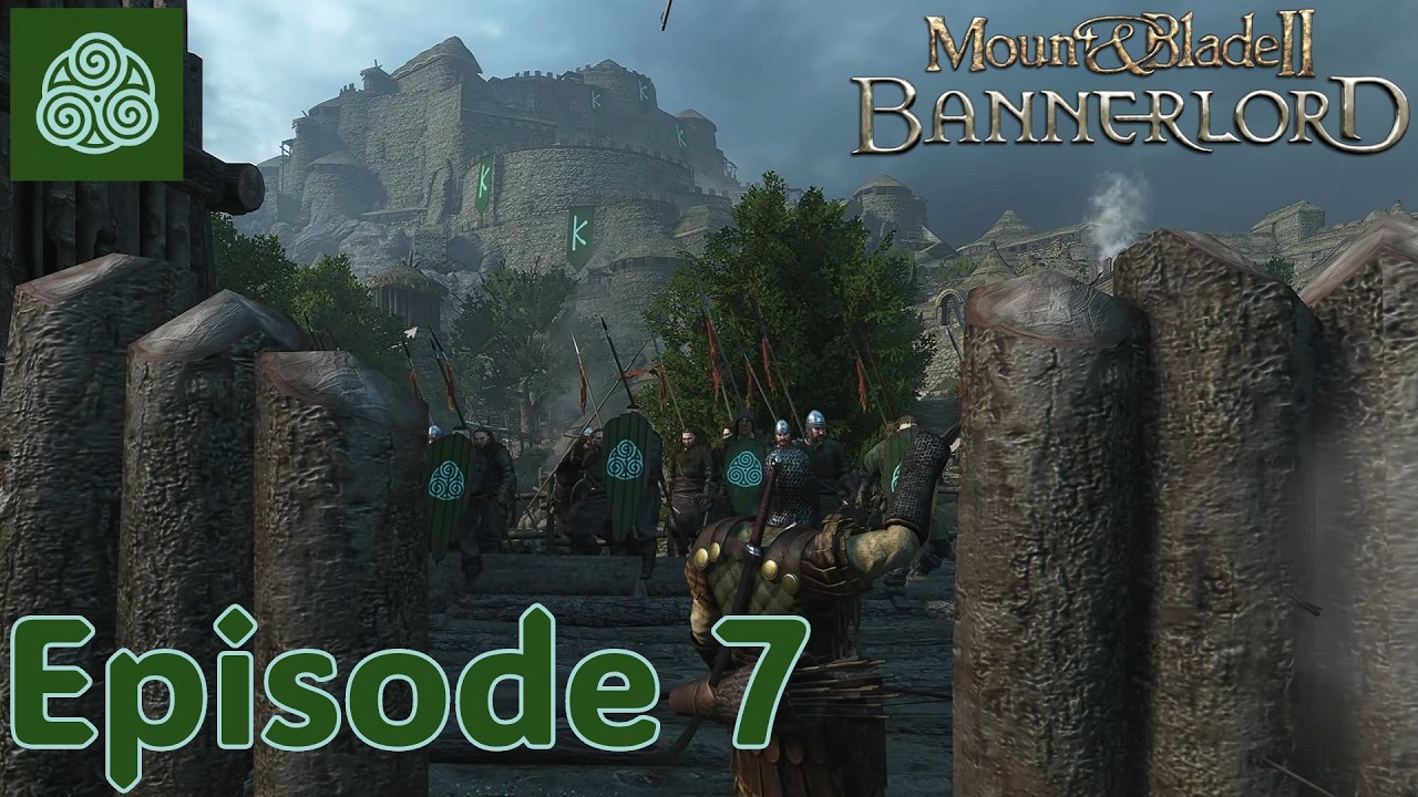 Hold These Walls Men! Ep 7 Mount & Blade 2 Bannerlord (Battanian/Bannerlord Difficulty)