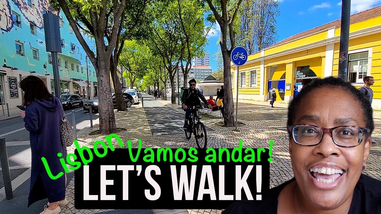 Lisbon Portugal |  Walking in Saldanha