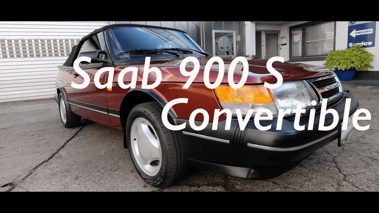 Saab 900 S Convertible I Only 28.000km I Bredlow Automobile Germany