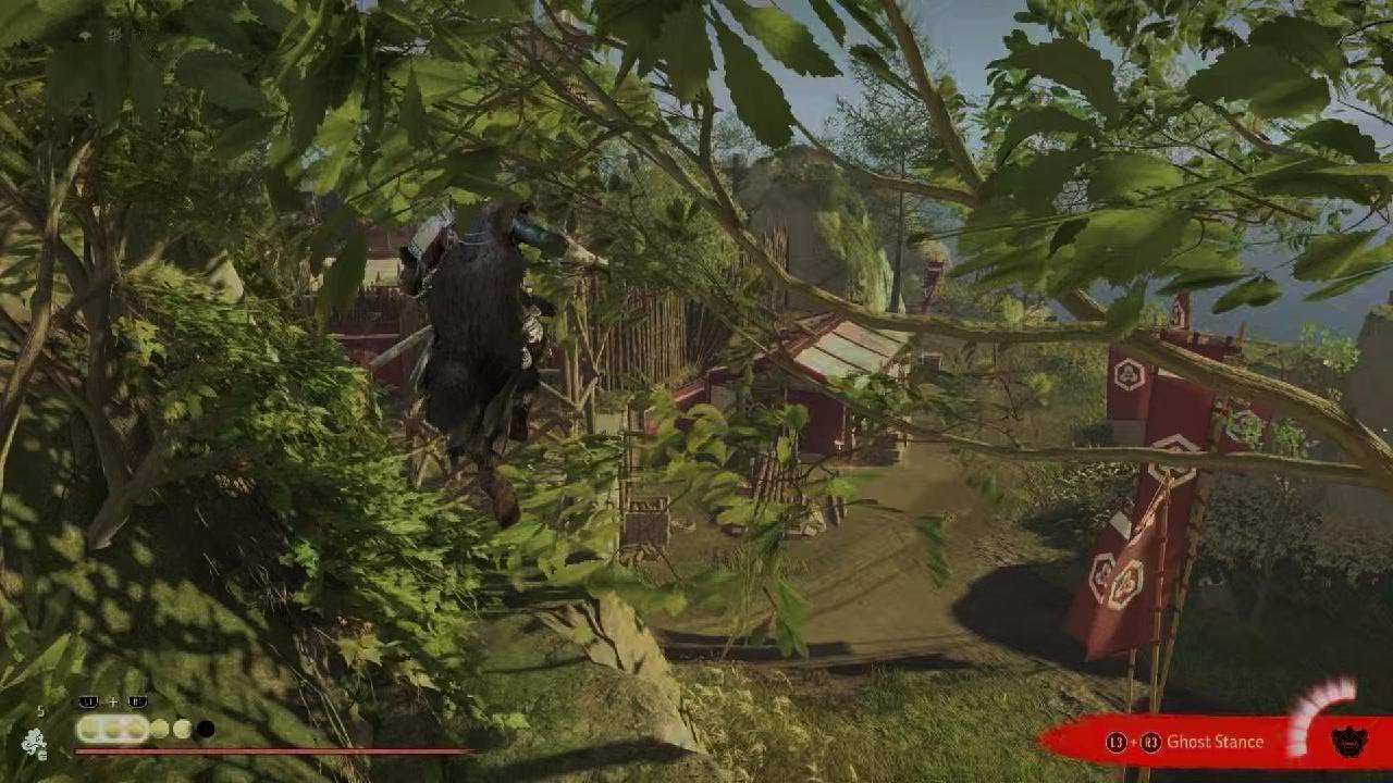 Saito compound flawless combatent in Ghost of yotei
