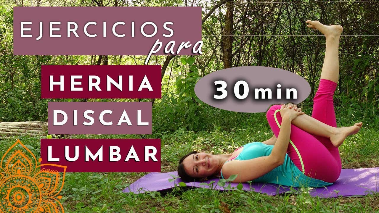 HERNIA de DISCO LUMBAR | Ejercicios Específicos (tambien p/ Cintura & Ciático) | Punto de Yoga