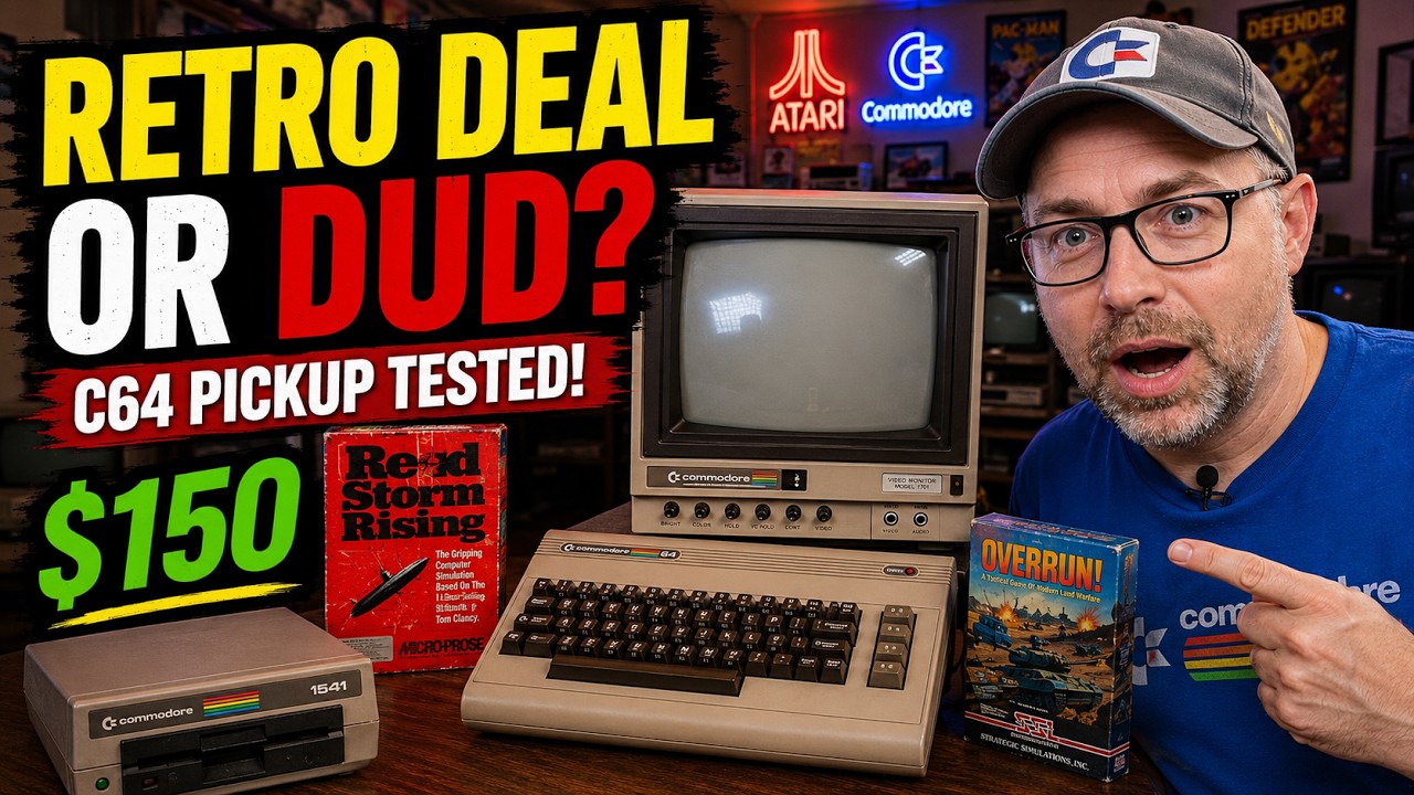 Incredible Find: What's Inside This Epic Commodore 64 Lot?