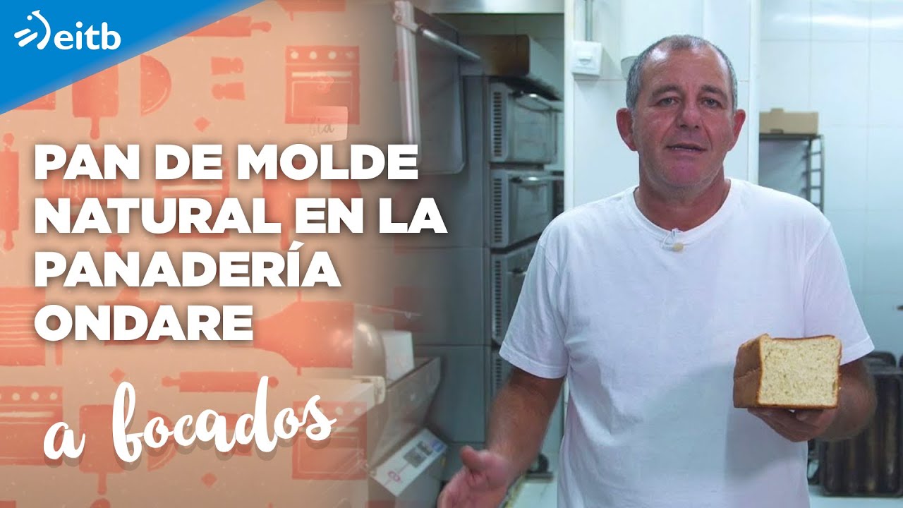 En la panadería Ondare de Hondarribia hacen un esponjoso pan de molde natural